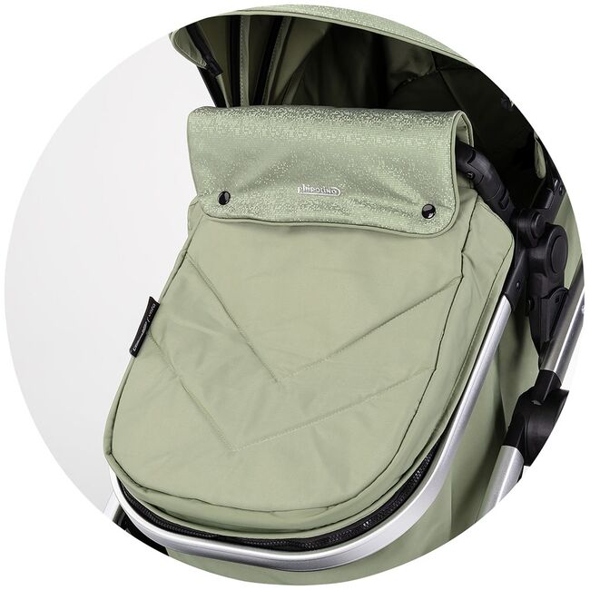 Carucior Chipolino Vista 2 in 1 basil HUBKKVS02505BA