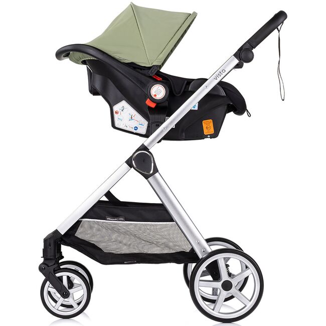 Carucior Chipolino Vista 3 in 1 basil HUBST-KKVS02505BA