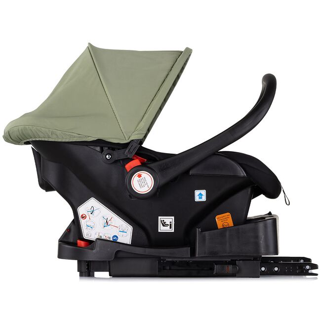 Carucior Chipolino Vista 3 in 1 basil HUBST-KKVS02505BA