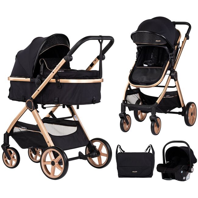 Carucior Chipolino Vista 3 in 1 blackberry HUBST-KKVS02501BB