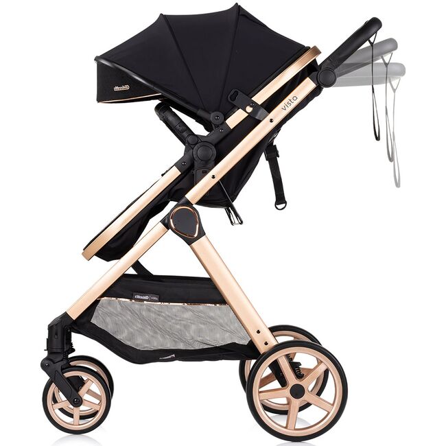 Carucior Chipolino Vista 3 in 1 blackberry HUBST-KKVS02501BB