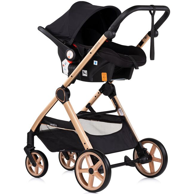 Carucior Chipolino Vista 3 in 1 blackberry HUBST-KKVS02501BB