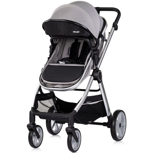 Carucior Chipolino Vista 3 in 1 cloud grey HUBST-KKVS02502CL