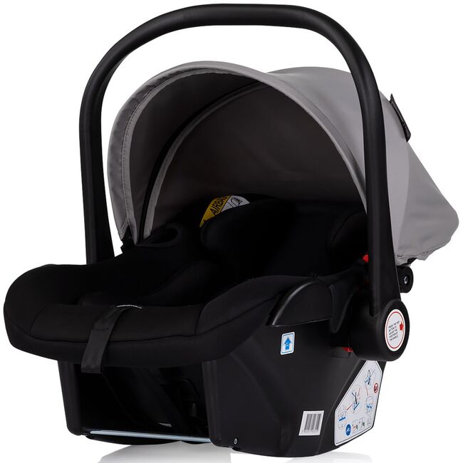 Carucior Chipolino Vista 3 in 1 cloud grey HUBST-KKVS02502CL