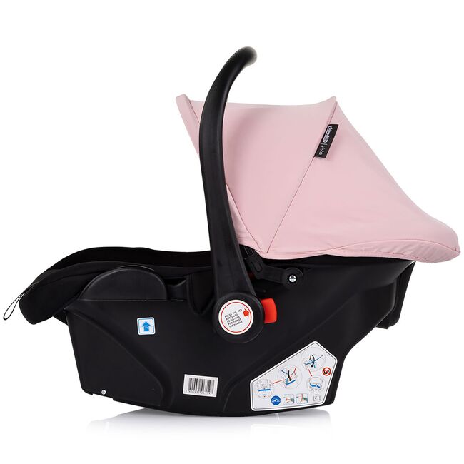 Carucior Chipolino Vista 3 in 1 pink marshmallow HUBST-KKVS02506PM