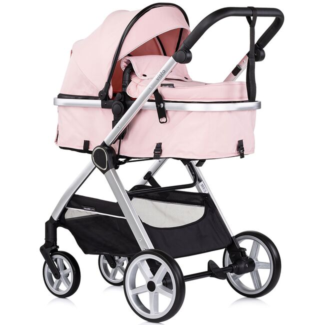 Carucior Chipolino Vista 3 in 1 pink marshmallow HUBST-KKVS02506PM