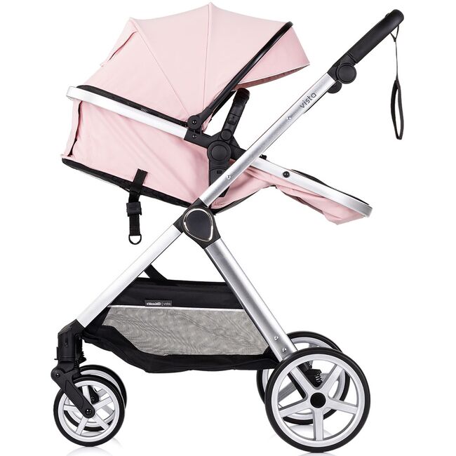 Carucior Chipolino Vista 3 in 1 pink marshmallow HUBST-KKVS02506PM
