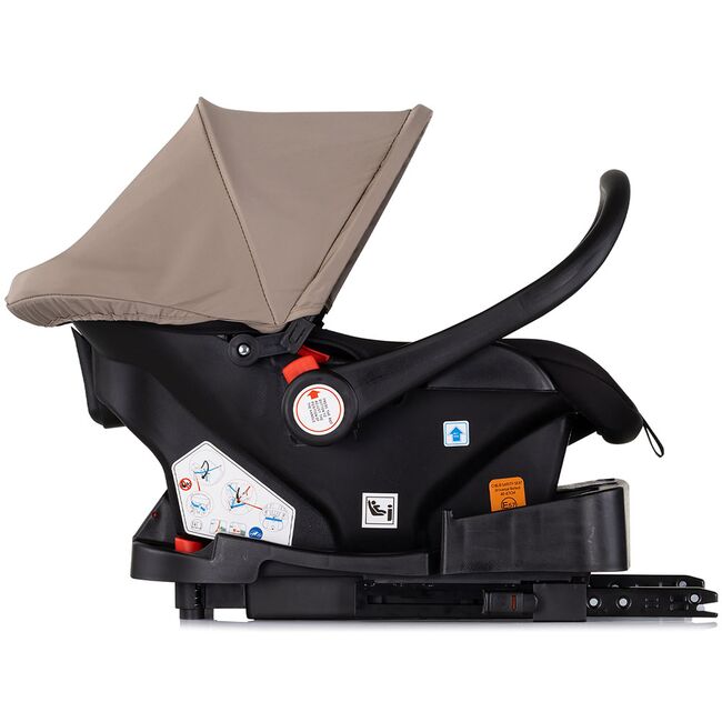 Carucior Chipolino Vista 3 in 1 tiramisu HUBST-KKVS02503TR