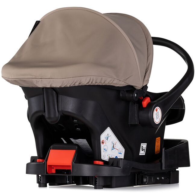 Carucior Chipolino Vista 3 in 1 tiramisu HUBST-KKVS02503TR