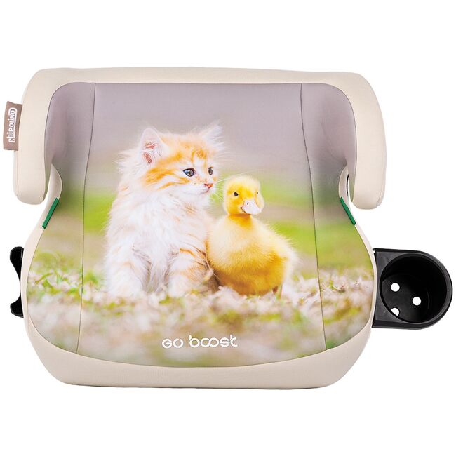 Inaltator auto Chipolino Go Boost I-Size 125-150 cm cat & duck HUBSDKGB02604CD
