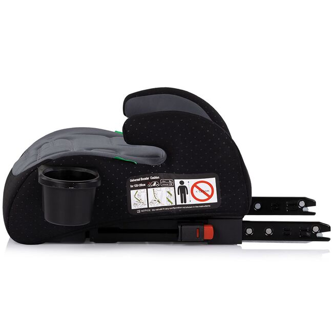 Inaltator auto Chipolino Go Boost Iso I-Size 125-150 cm cu sistem Isofix charcoal HUBSDKGBI02603CH