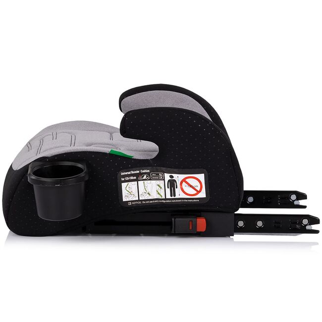 Inaltator auto Chipolino Go Boost Iso I-Size 125-150 cm cu sistem Isofix platinum HUBSDKGBI02604PL