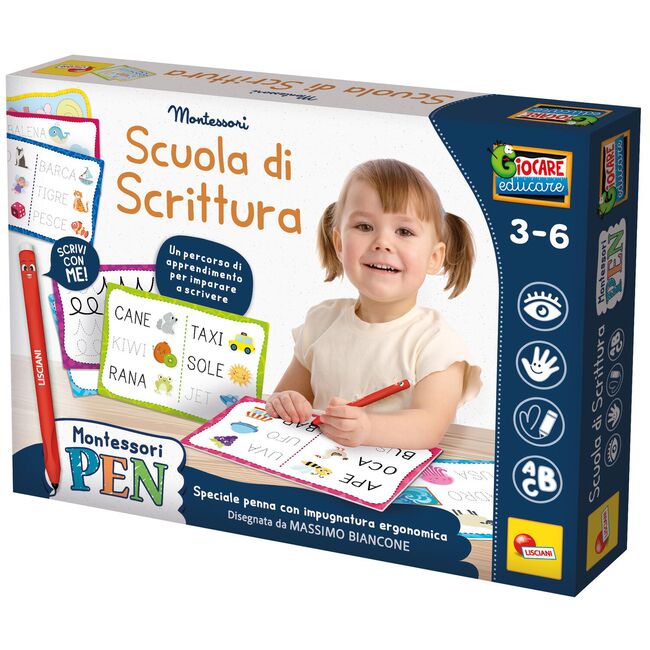 Joc montessori - scoala de scris (italiana)