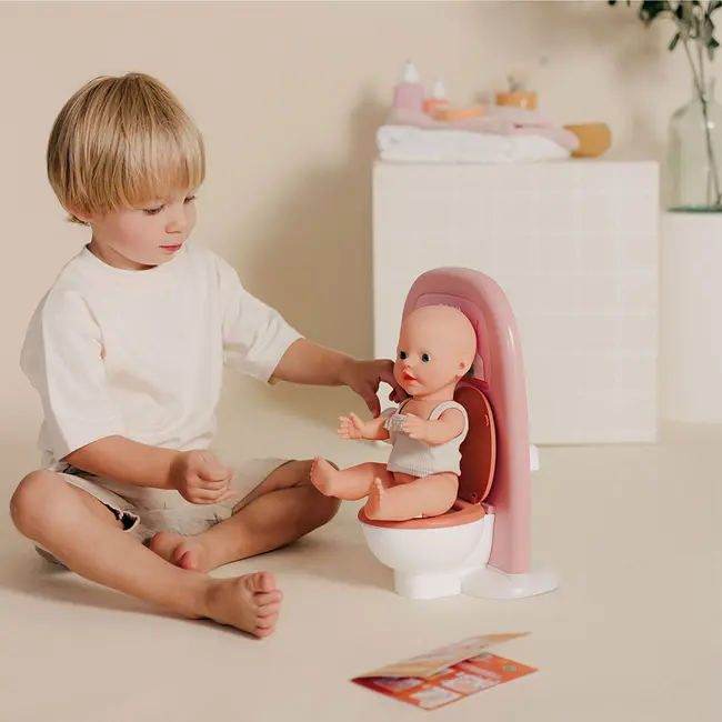 Jucarie Smoby Baby Nurse Toilets cu 2 accesorii HUBS7600220500
