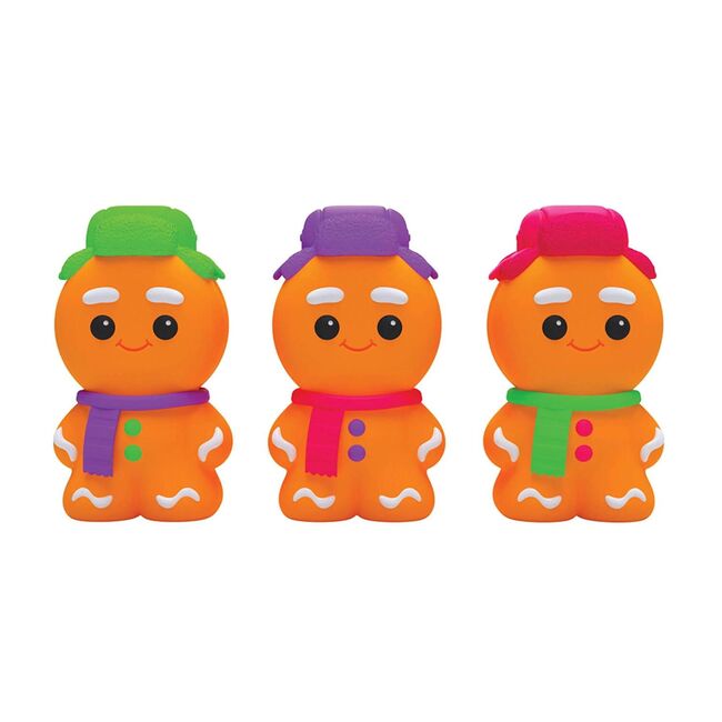 Jucarie antistres reflectorizanta - omul de turta dulce