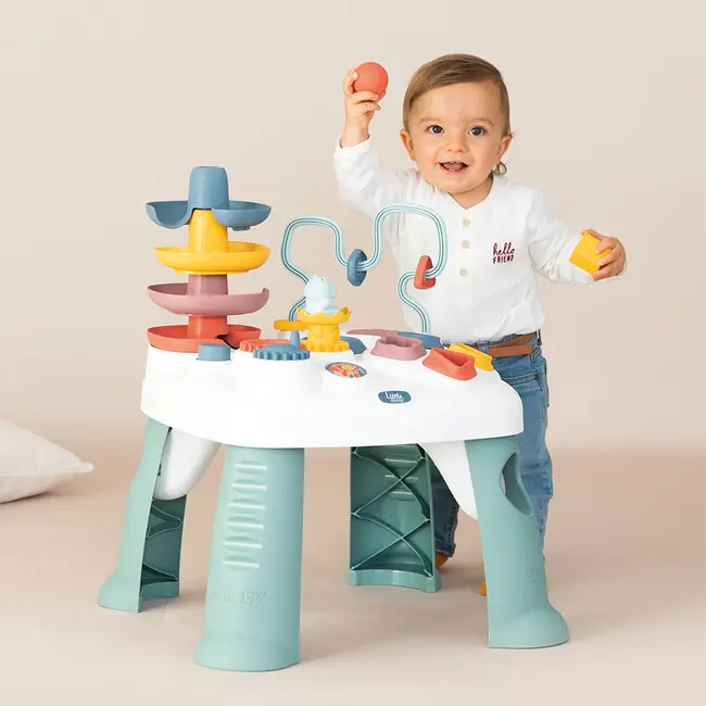 Masa educativa Smoby Little Activity Table verde HUBS7600140320