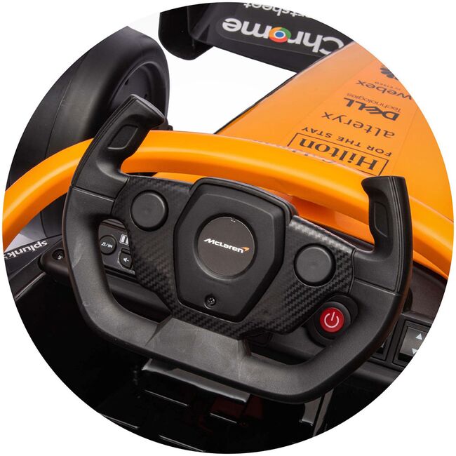 Masinuta electrica Chipolino McLaren Formula 1 orange HUBELKMCLF251O