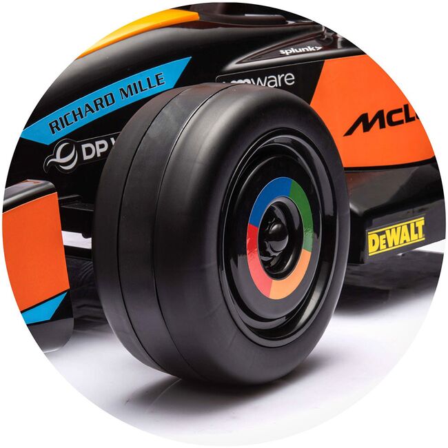 Masinuta electrica Chipolino McLaren Formula 1 orange HUBELKMCLF251O