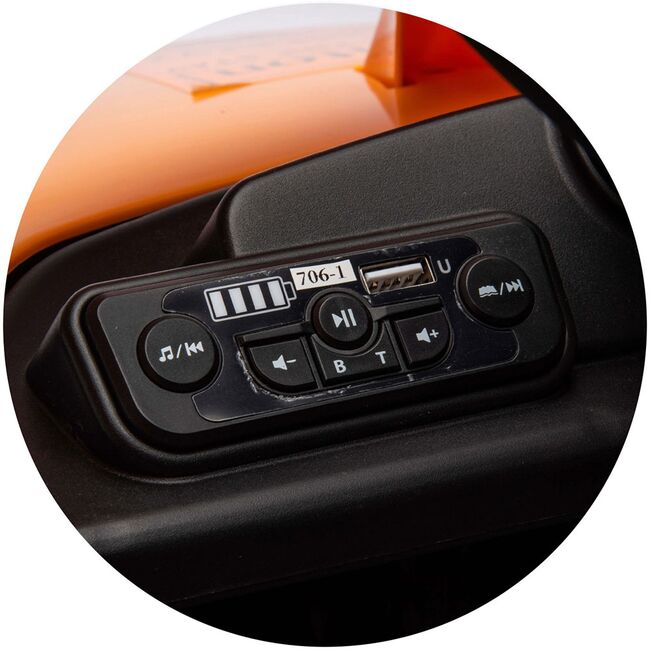 Masinuta electrica Chipolino McLaren Formula 1 orange HUBELKMCLF251O