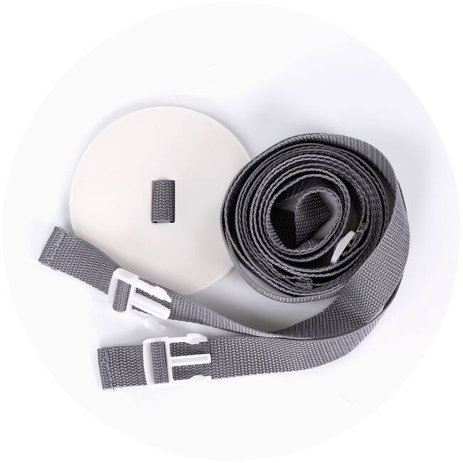 Patut pliabil Chipolino Glory cu laterala culisanta cloud HUBKOSIGL2502CL