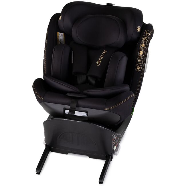 Scaun auto Chipolino Clima Air I-Size 40-150 cm cu sistem Isofix si sezut rotativ blackberry HUBSTKCLA2501BB
