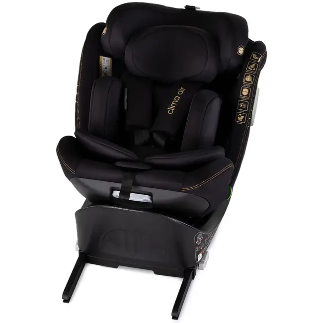 Scaun auto Chipolino Clima Air I-Size 40-150 cm cu sistem Isofix si sezut rotativ blackberry HUBSTKCLA2501BB