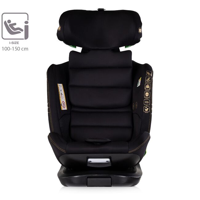 Scaun auto Chipolino Clima Air I-Size 40-150 cm cu sistem Isofix si sezut rotativ blackberry HUBSTKCLA2501BB