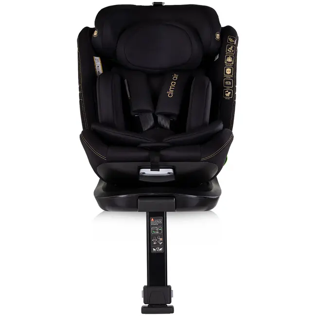 Scaun auto Chipolino Clima Air I-Size 40-150 cm cu sistem Isofix si sezut rotativ blackberry HUBSTKCLA2501BB