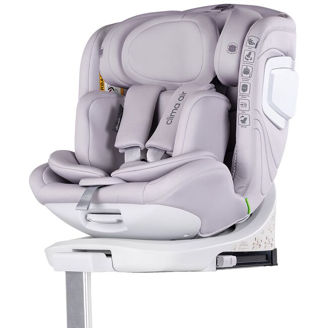 Scaun auto Chipolino Clima Air I-Size 40-150 cm cu sistem Isofix si sezut rotativ cloud HUBSTKCLA2502CL