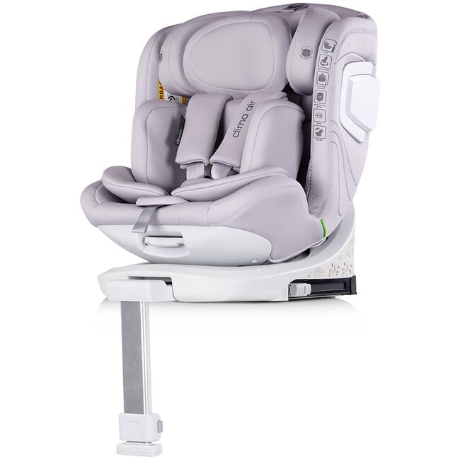Scaun auto Chipolino Clima Air I-Size 40-150 cm cu sistem Isofix si sezut rotativ cloud HUBSTKCLA2502CL