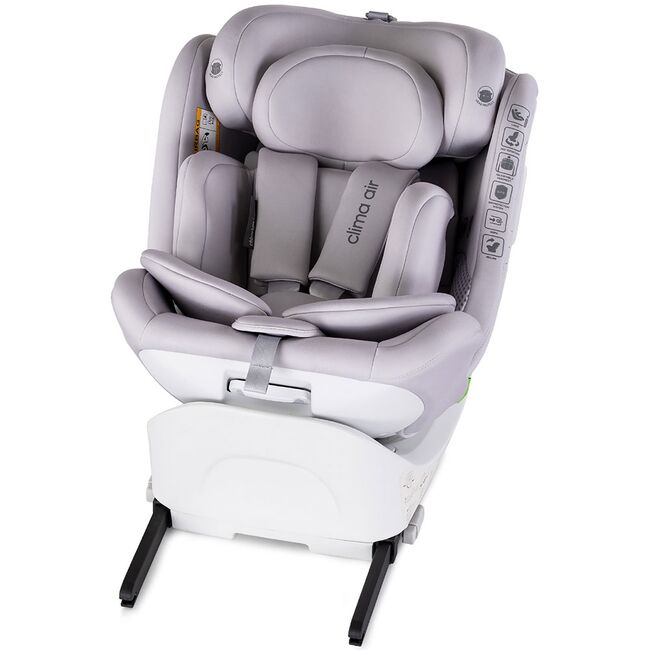 Scaun auto Chipolino Clima Air I-Size 40-150 cm cu sistem Isofix si sezut rotativ cloud HUBSTKCLA2502CL