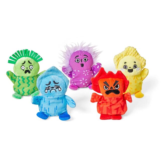 Set mascote cu carticica - emotiile & isabella la scoala