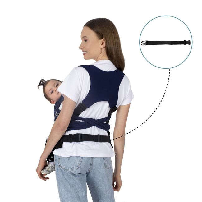 Sistem de purtare Wrap Dark Blue Sevibebe BBKSEV_571-7