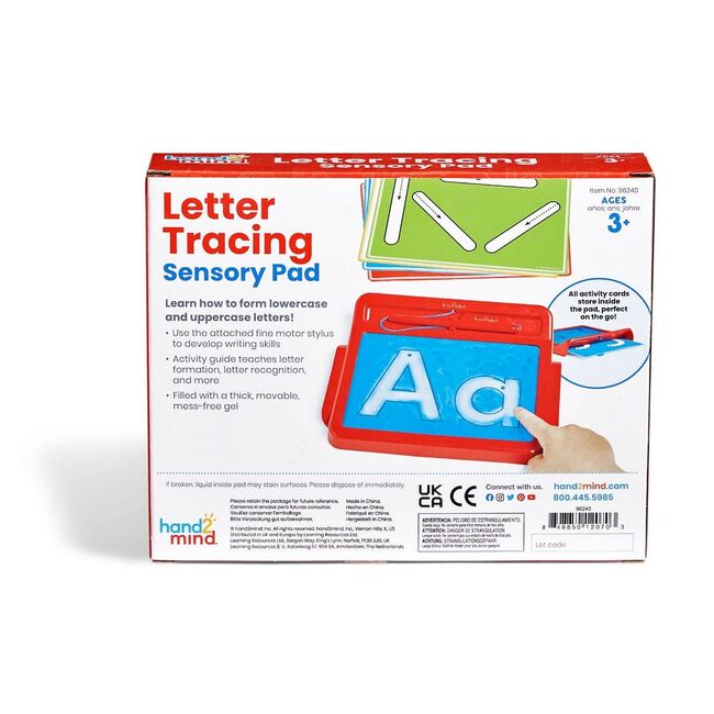 Tablita senzoriala - invat sa scriu