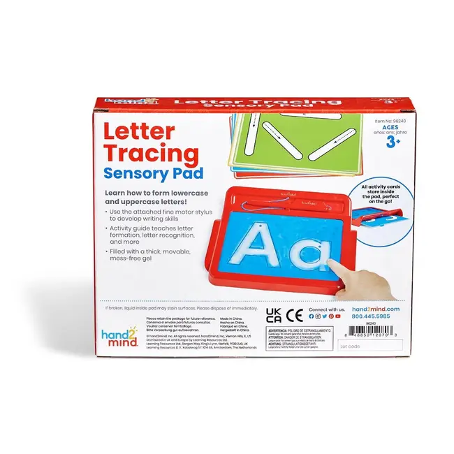 Tablita senzoriala - invat sa scriu