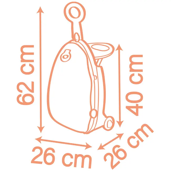 Valiza multifunctionala pentru papusi Smoby Baby Nurse Nursery Suitcase 3 in 1 cu 6 accesorii HUBS7600220392