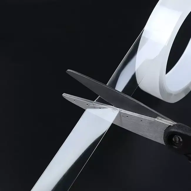 Banda dublu adeziva, din adeziv acrilic, pentru uz interior, 20mm 5m, transparenta