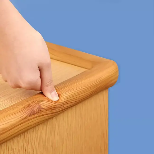 Banda protectie muchii, din spuma, 90cm, culoarea lemnului