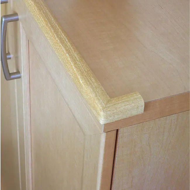 Banda protectie muchii, din spuma, 90cm, culoarea lemnului