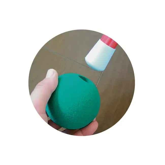 Bile protectie picioare scaunele, din spuma, 4 buc, multicolor