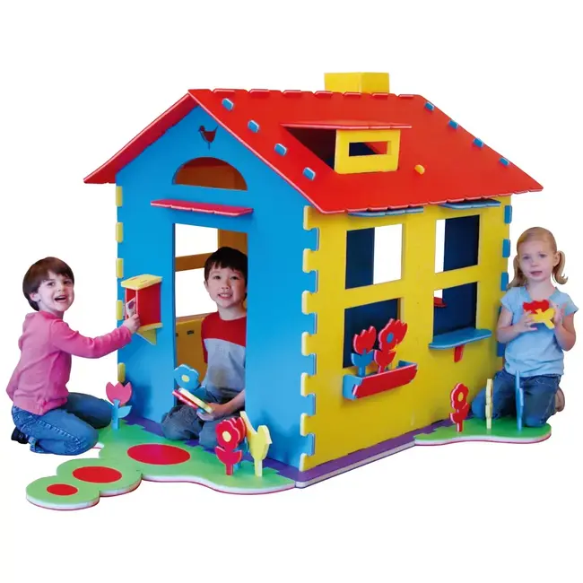 Casuta educativa pentru copii, puwa puwa, din spuma