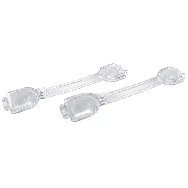 Opritor sertare, din plastic, multifunctional, transparent, 2 buc