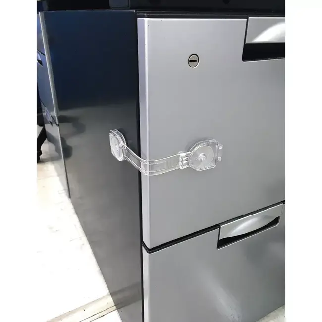 Opritor sertare, din plastic, multifunctional, transparent, 2 buc