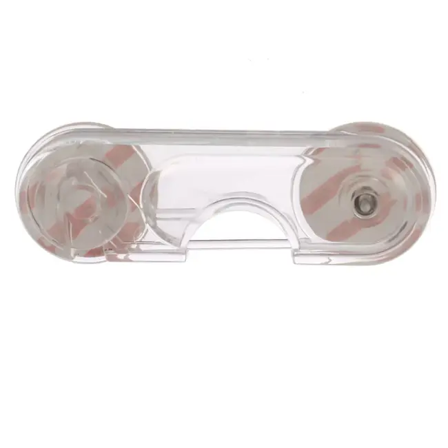 Opritor usa dulap, din plastic, transparent, 2 buc