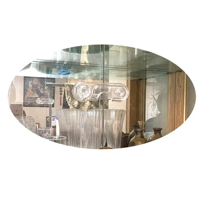 Opritor usa dulap, din plastic, transparent, 2 buc