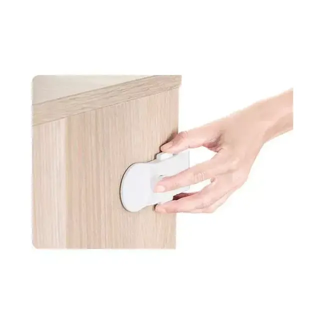 Opritor usa dulap, din plastic, transparent, 2 buc