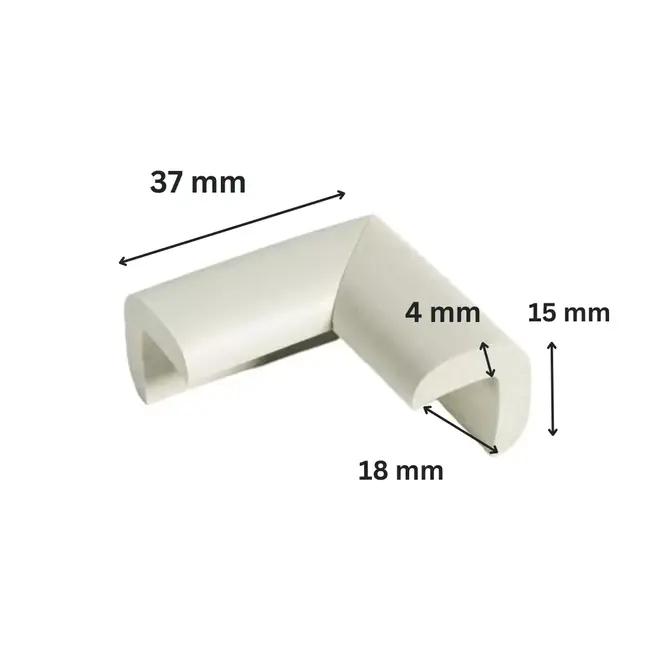 Protectie colturi, gri deschis