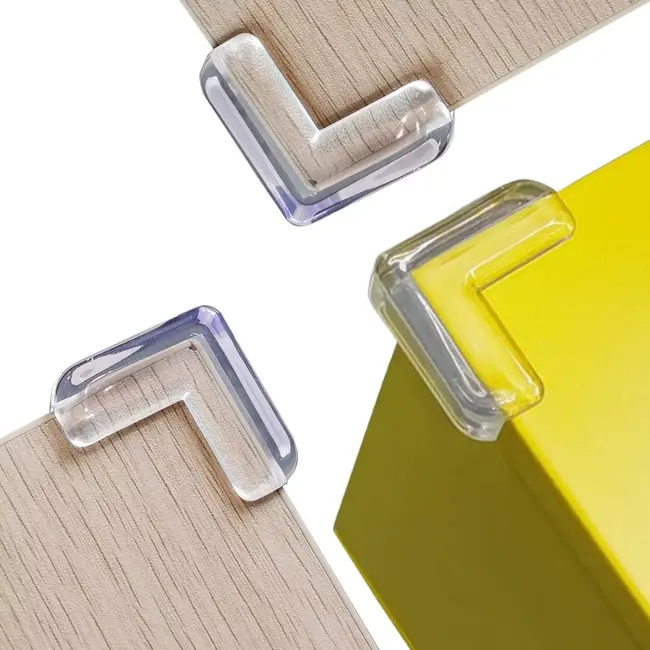 Protectie colturi, transparenta, 4 buc