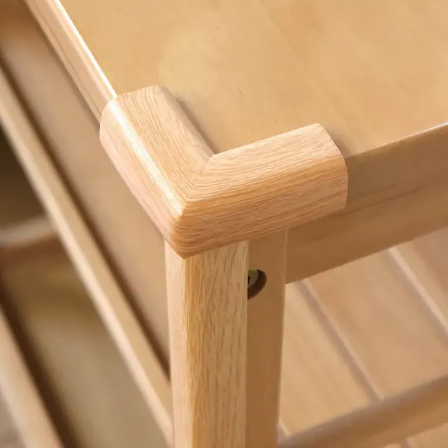 Protectie colturi mobila, din spuma, culoarea lemnului