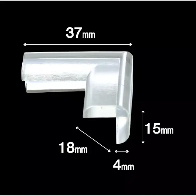 Protectie colturi mobilier, transparenta